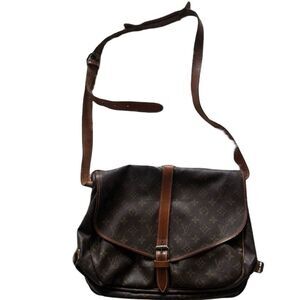 Louis Vuitton Brown Monogram Crossbody Bag